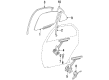 Chevy Prizm Window Crank Handle Diagram - 94857479