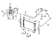 Chevy Malibu Water Hose Diagram - 22682505