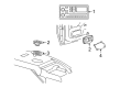 Pontiac Sunfire Car Speakers Diagram - 15230992