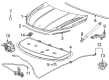 Chevy Traverse Hood Release Cable Diagram - 26445066