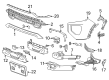 GMC Bumper Diagram - 86549873