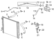 Chevy Traverse Limited Coolant Pipe Diagram - 84819079