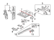Chevy Uplander Floor Pan Diagram - 15205451