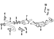 Chevy K1500 Suburban Exhaust Pipe Diagram - 15635912