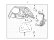 Pontiac G8 Back Up Light Diagram - 92202360