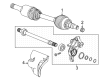 Buick Envision Axle Shaft Diagram - 84975183