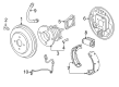 Chevy Trax Backing Plate Diagram - 94553900