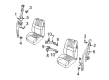 Chevy Monte Carlo Seat Belt Diagram - 88955837