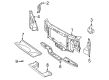 Chevy Express 1500 Radiator Support Diagram - 15034846