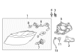 Chevy Cobalt Headlight Diagram - 22740621