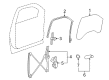 Chevy Suburban 1500 Door Seal Diagram - 22803683