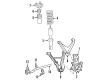 Pontiac Solstice Control Arm Diagram - 15224867