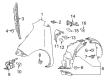 Chevy Spark Fender Diagram - 95364002