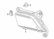 Chevy Silverado 3500 HD Fog Light Diagram - 87816044