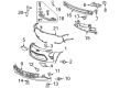 Chevy Bolt EV Bumper Cover Diagram - 42795357