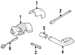 Chevy C1500 Suburban Turbocharger Diagram - 12512988