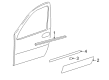 Pontiac Montana Door Moldings Diagram - 15198634