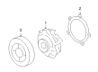 Chevy Equinox Water Pump Diagram - 19179031