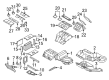 Chevy Silverado 1500 HD Classic Blend Door Actuator Diagram - 89018678