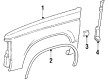Chevy S10 Emblem Diagram - 15597019