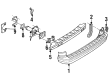 Chevy Caprice Bumper Cover Diagram - 10161994