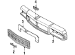 Chevy Caprice Grille Diagram - 14081651