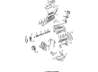 Chevy S10 Crankshaft Thrust Washer Diagram - 18005225