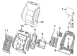 Chevy Silverado EV Seat Covers Diagram - 85673916