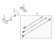 Cadillac Antenna Mast Diagram - 20972286