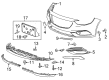 Buick Regal Sportback Bumper Cover Diagram - 39159653