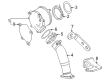 GMC Sierra 3500 HD Exhaust Hanger Diagram - 12657320