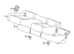 Buick Regal TourX Seat Covers Diagram - 39112357