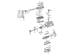 Chevy Cavalier Crankshaft Thrust Washer Diagram - 93209477