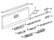 Chevy Silverado 1500 Emblem Diagram - 84143537