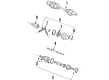 Pontiac Bonneville Axle Shaft Diagram - 26065924