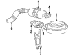 Chevy R20 Air Hose Diagram - 14055539