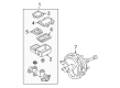 Chevy G10 Brake Master Cylinder Diagram - 18013440