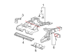 Chevy Malibu Floor Pan Diagram - 15299685