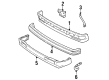Chevy S10 Air Deflector Diagram - 15659165