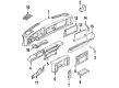 Chevy S10 Blazer Ashtray Diagram - 15964847
