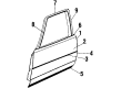 Oldsmobile Cutlass Salon Door Seal Diagram - 20201221
