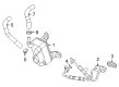 Cadillac CT4 Transmission Oil Cooler Hose Diagram - 24296963