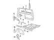 Chevy Lumina APV Strut Mounts Diagram - 20447973