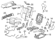 Cadillac Escalade Seat Cushion Diagram - 25816418
