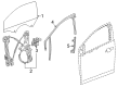 Chevy Volt Window Regulator Diagram - 84585094