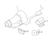 Chevy Silverado 2500 HD Motor And Transmission Mount Diagram - 84338602