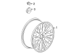 Cadillac CT5 Spare Wheel Diagram - 84319222
