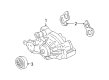 Chevy Express 2500 Water Pump Diagram - 12703898