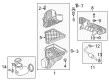 Chevy Traverse Limited Air Filter Diagram - 23325520