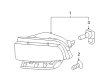 Chevy Fog Light Diagram - 25942592